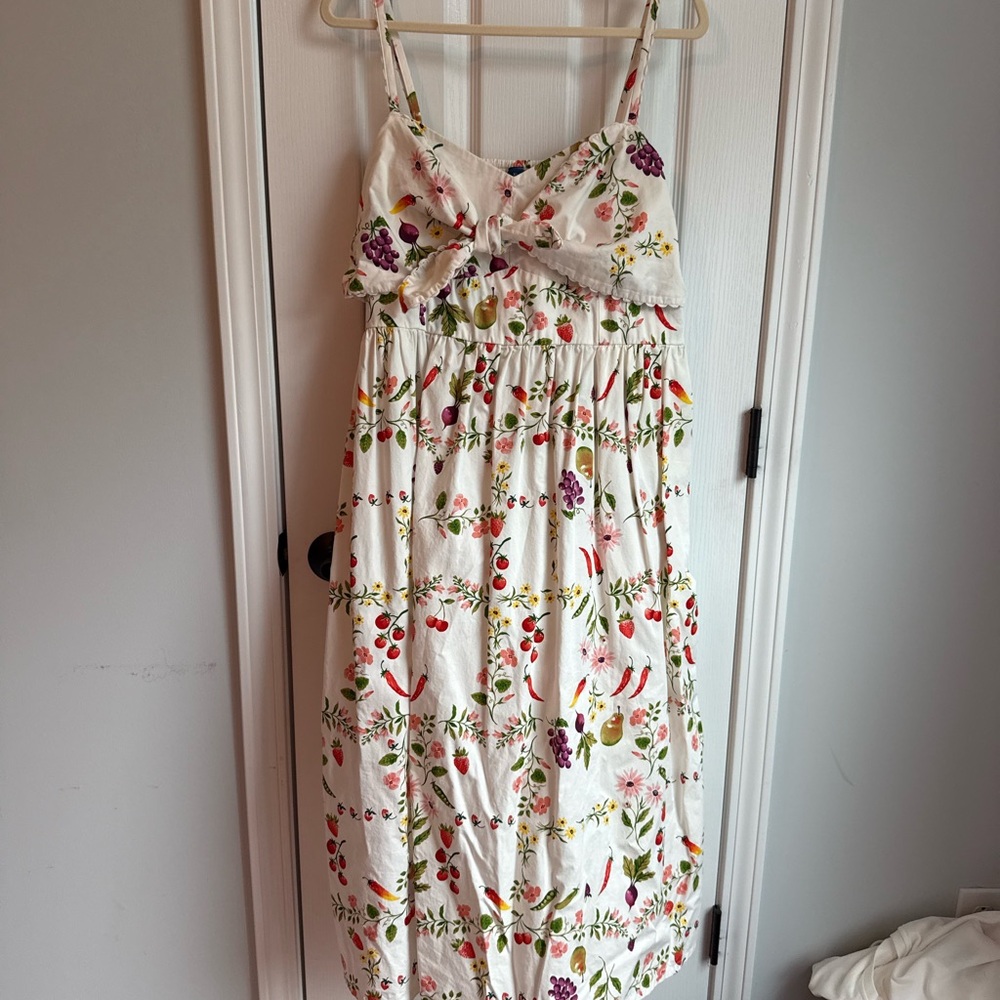 Old Navy Cream Floral Dress